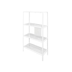 BAGGEBO Shelving unit, metal/white, 60x25x116 cm