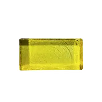 მინა აგური 200*100*50მმ ყვითელი (Sunny Yellow )