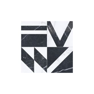 Velvet Geo Negro 33,15*33,15 გრანიტი