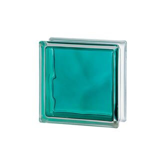 მინა ბლოკი Brilly Turquoise 1919/8 Wave