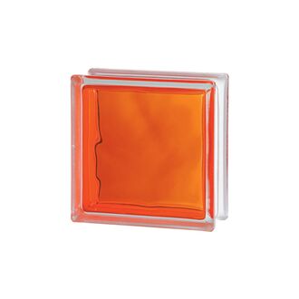 მინა ბლოკი Brilly Orange 1919/8 Wave