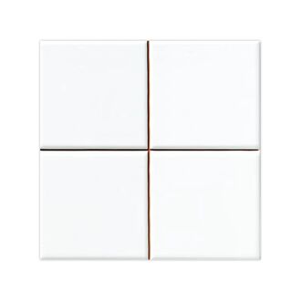 კაფელი Blanco Liso Brillo Taco 10x10