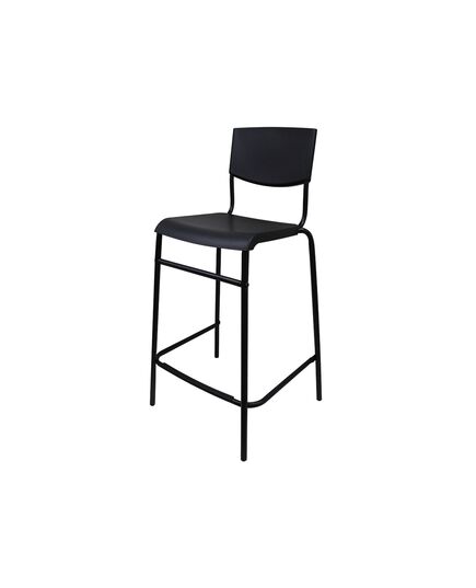 bar chair, black, 63 cm STIG