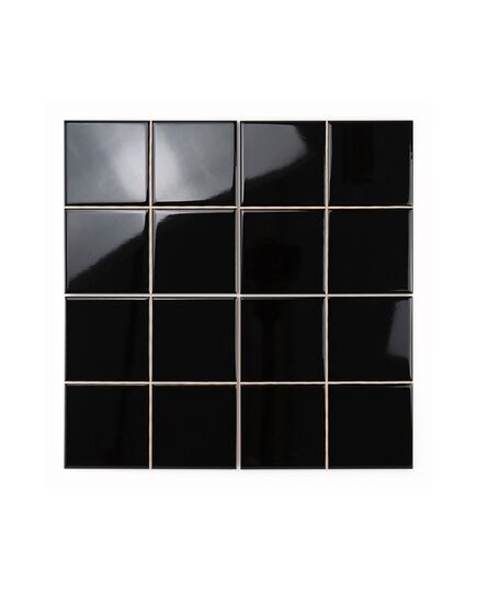 კაფელი Negro Liso Brillo Taco 10x10