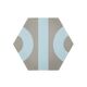 კერამოგრანიტი H. ROLL GREY-BLUE 28.5*24.7